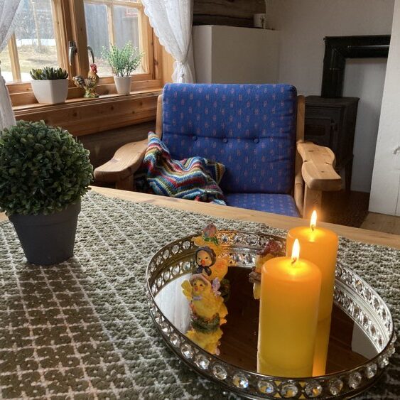 Påskestemning i Gamlestugu